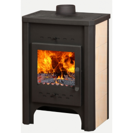 Печь-камин ЭкоКамин Бавария с плитой (ПК 007)